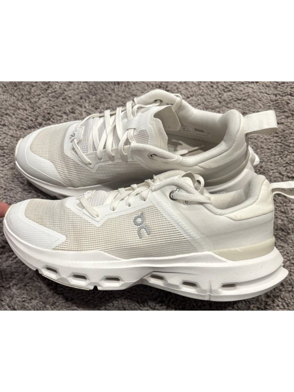 Great! On Cloudpulse Next Gym Sneakers White/Ice - Women's US Size 9.5